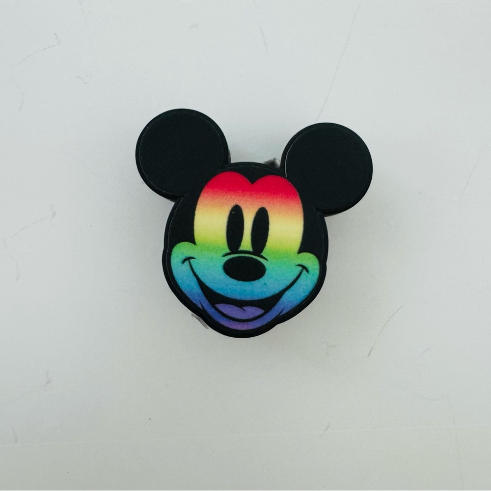 Disney Mickey Rainbow Crocs Jibbitz Charm